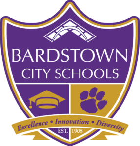 Bardstown City Schools Shield. Excellence Innovation Diversity