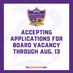 Notice of Board of Education Vacancy