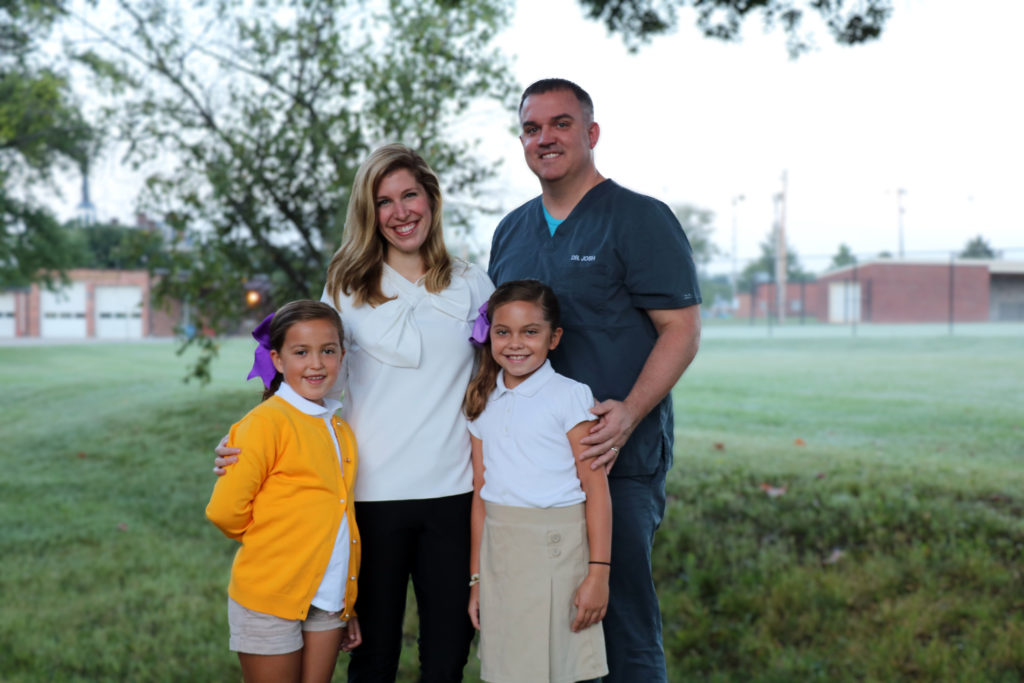 Dr. Lindsay Blackmon and family