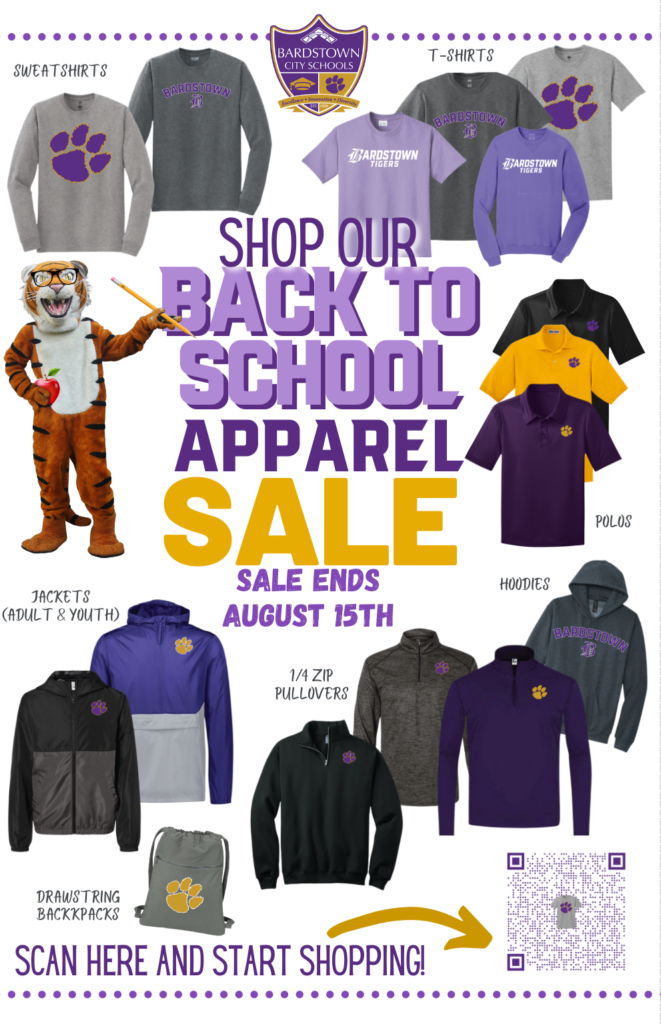 Shop our new BCS Back to School Sale through our online store!