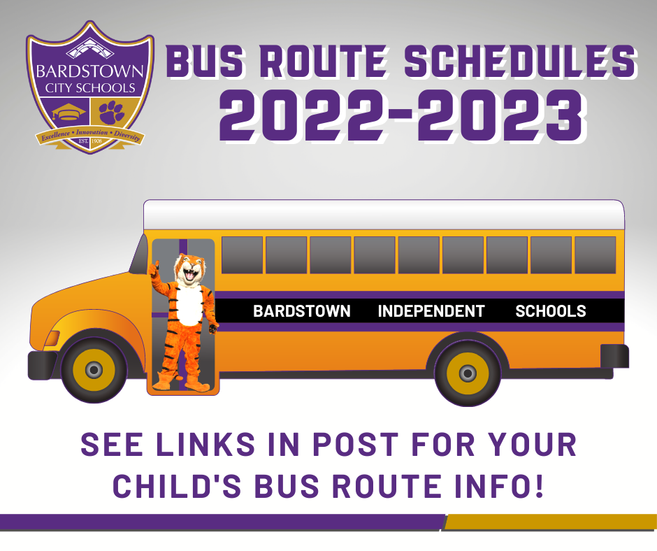 BUS ROUTE SCHEDULES GRAPHIC