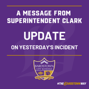 update on incident 3_1_23