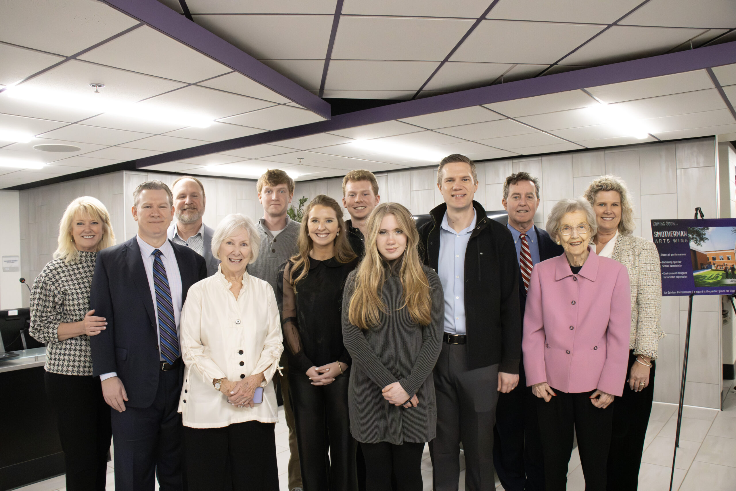 The family of Dr. Robert and Janice Smotherman.